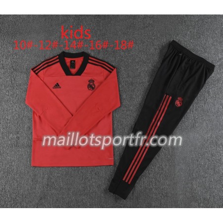 Real Madrid Enfant Ensemble Sweat d'entrainement Rouge 2018/19